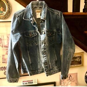 Vintage Wrangler Denim Jacket - Classic Blue Jean Jacket VTNG unisex